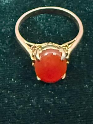 Carnalian Stone Ring