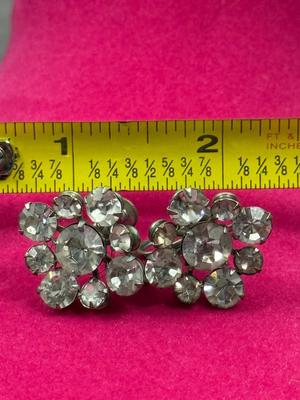 Vintage Rhinestone Earrings