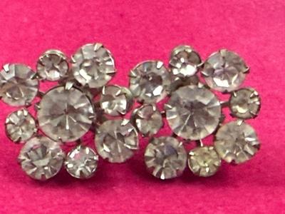 Vintage Rhinestone Earrings