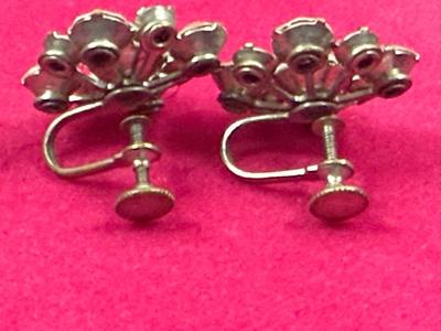 Vintage Rhinestone Earrings