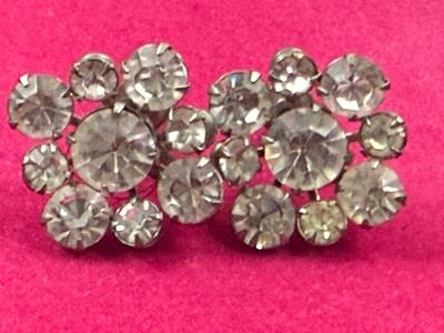 Vintage Rhinestone Earrings