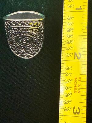 Silver like ring