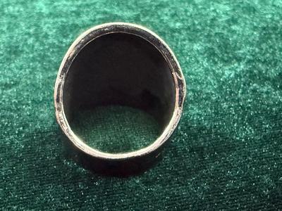 Silver like ring