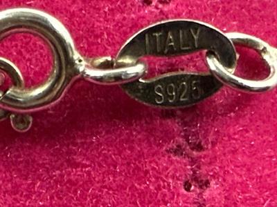 Italian Sterling Silver Necklace