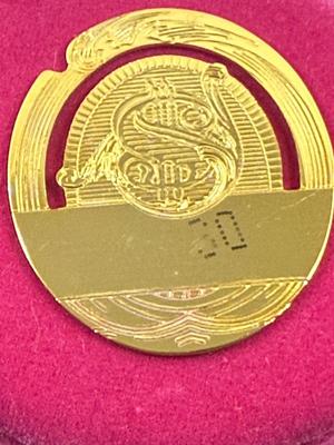 Gold like money clip