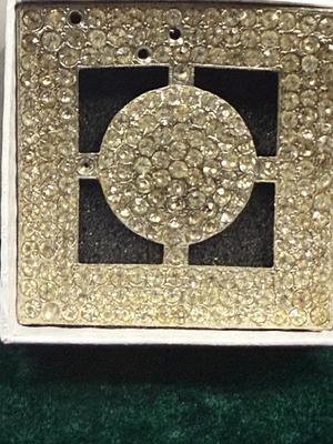 Rhinestone Belt Buckle