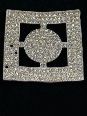 Rhinestone Belt Buckle