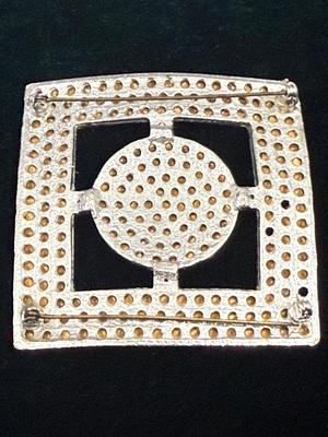 Rhinestone Belt Buckle