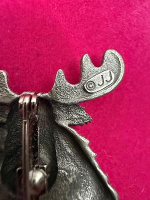 Moose Pewter Pin