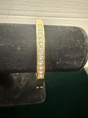 Kendra Scott Gold Rhinestone Bracelet