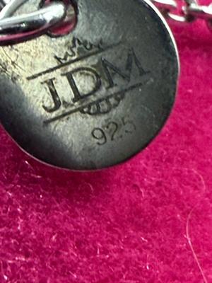 JDM Pearl and Crystal Sterling Necklace