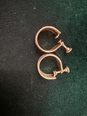 Sterling Silver Cuff Clip On Earrings