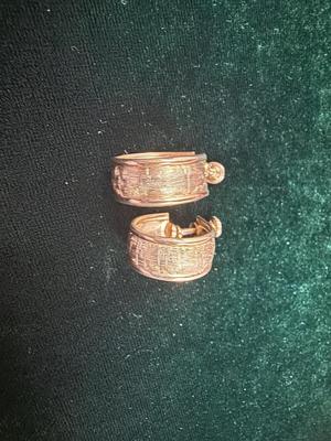 Sterling Silver Cuff Clip On Earrings