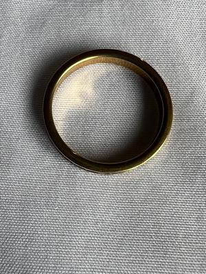 Rhinestone gold band