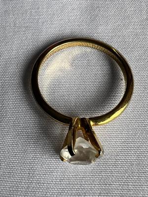 Cubic Zirconia Gold ring