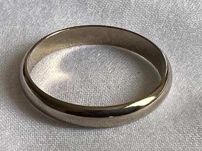Sterling Silver Wedding Band