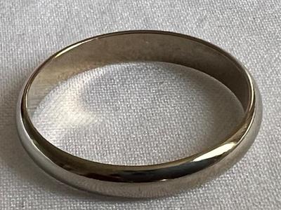 Sterling Silver Wedding Band