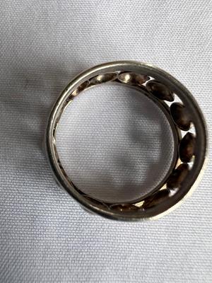 Sterling Silver Bubble Band