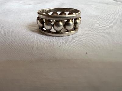 Sterling Silver Bubble Band