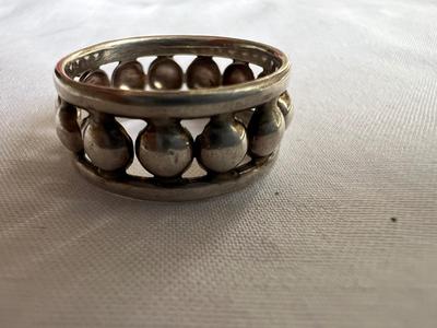 Sterling Silver Bubble Band