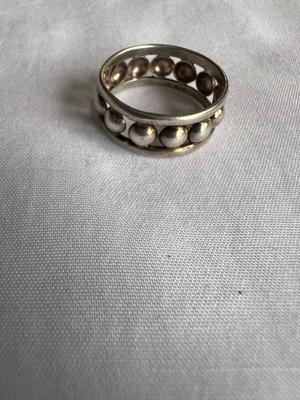 Sterling Silver Bubble Band