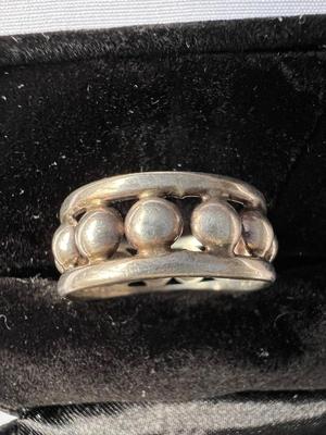 Sterling Silver Bubble Band