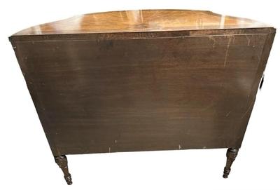 Sale Photo Thumbnail #386: Antique French Louis XV Demilune Commode Chest Cabinet Table w/Key

Condition Notes: In great antique condition with some scratch marks and one leg has a small crack on top and chip in wood. Slight crackling of the wood on the top of the cabinet where the