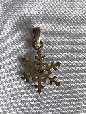 Topaz Stone sterling Silver Charm