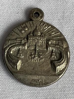 Pope/Vatican Sterling Silver Pendant