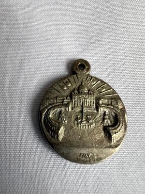 Pope/Vatican Sterling Silver Pendant