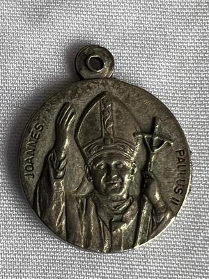 Pope/Vatican Sterling Silver Pendant