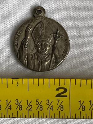 Pope/Vatican Sterling Silver Pendant