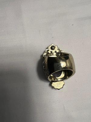 Black & White Cameo Ring