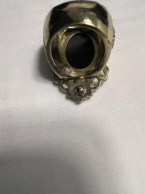 Black & White Cameo Ring