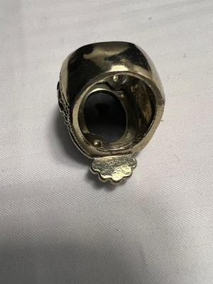 Black & White Cameo Ring