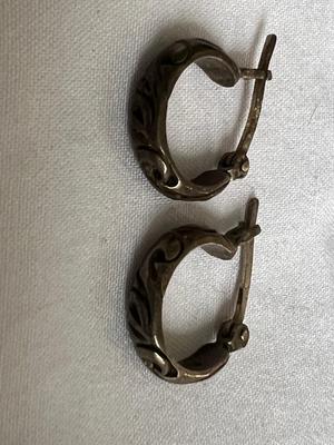 Sterling Silver Hoops