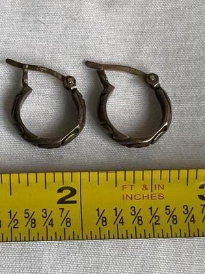 Sterling Silver Hoops
