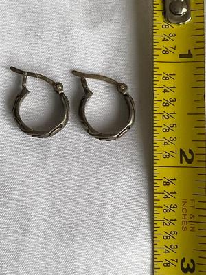 Sterling Silver Hoops