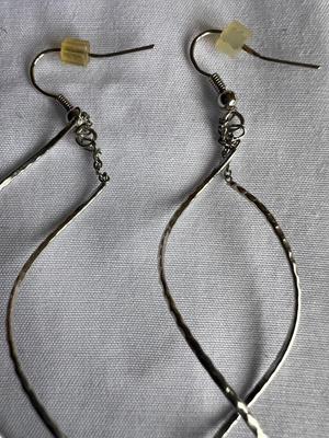 Silver Swurls Earrings