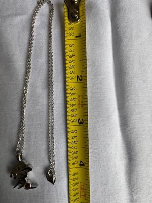 Sterling Silver Japanese symbols necklace