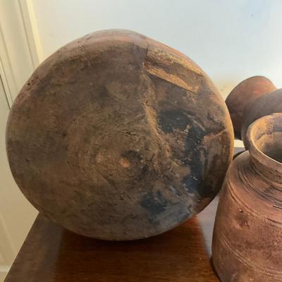 M242 Antique Old Himalayan Milk Jugs