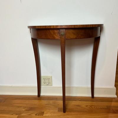 M250 Antique 1920's French Mahogany Demi-Lume Table