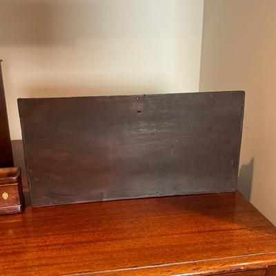 M254 Vintage Letter Organizer, Wastebin & Pencil Holder