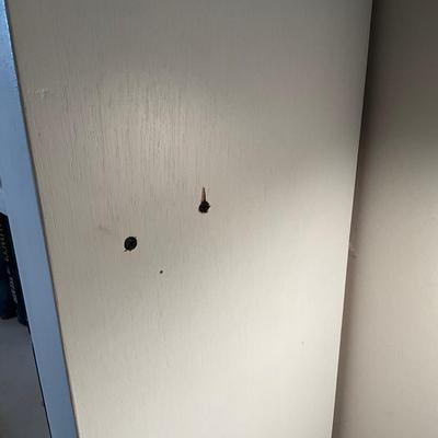 M258 White Painted Book Shelf