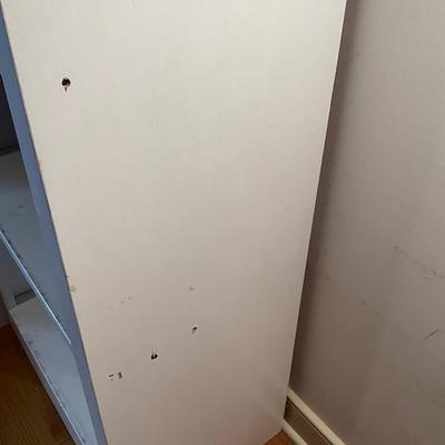 M258 White Painted Book Shelf