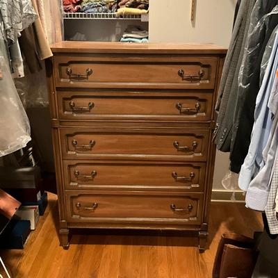 M274 Cherrywood Five Drawer Dresser