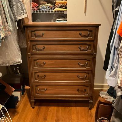 M274 Cherrywood Five Drawer Dresser