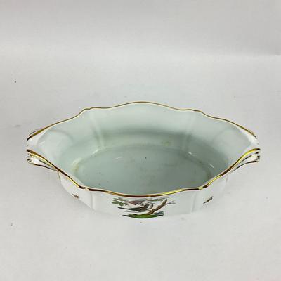 D275 Large Herend Rothschild Bird Cache Pot