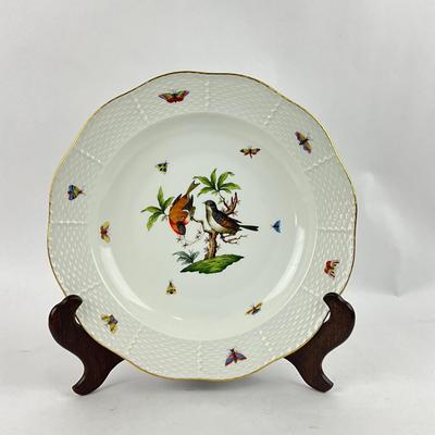 D276 Large Herend Rothschild Bird Round Platter
