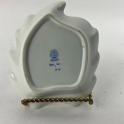 D277 Herend Rothschild Bird Vase, Pot Dish & Leaf Dish